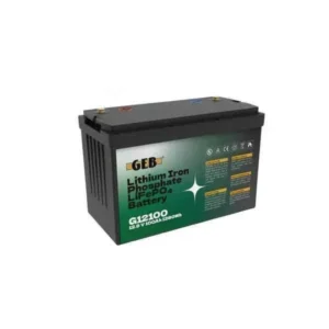 GEB 12V 100Ah lithium ion battery