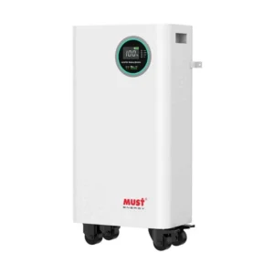 MUST 15.36kWh 300Ah Li-Ion Battery with Built-In WiFi