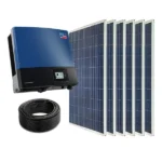 8kWp Grid-Tied System - 3 Phase Solar Power Kit